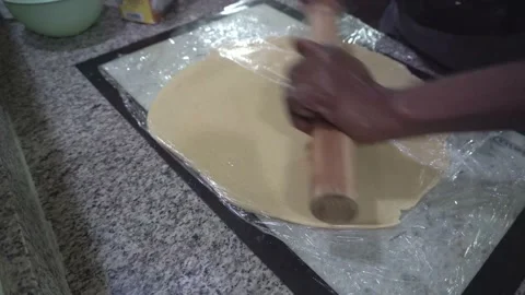 Rolling dough Stock-Footage 220528892