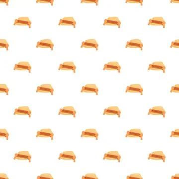 Rolling dough with a pin pattern background Stockillustratie