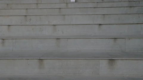 Rolling Down The Steps. Toilet Paper. Stock Footage 101188919