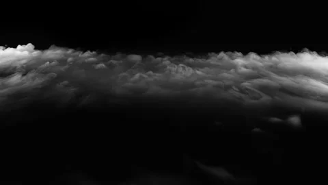 Rolling Fog 4K Loop Ultra High Definition Animation Stockbeeldmateriaal 333229472