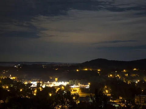 Rolling Fog Timelapse over Hermann Stock Footage 82411391