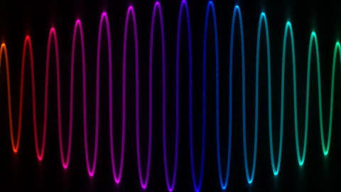 Rolling Gradient Waves 스톡 동영상 291069233