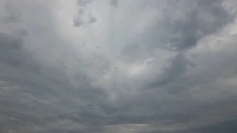Rolling Gray Clouds Timelapse -Moving left 스톡 동영상 205749497