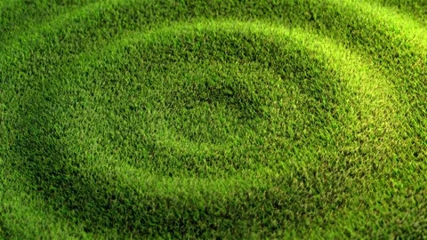 Rolling Green Hills Loop Animation Stockbeeldmateriaal 309548477