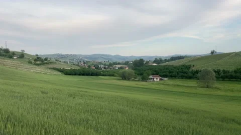 Rolling hills in Langhe 2 Stock Footage 197120665