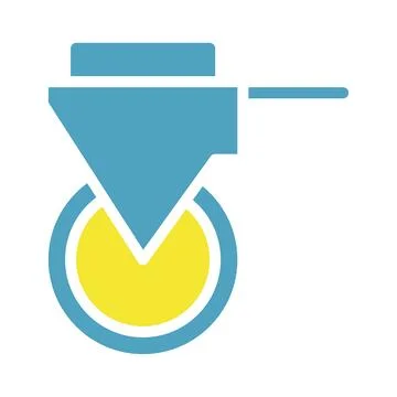 Rolling mechanism emblem presenting functional mobility and simplified auto.. 库存插图
