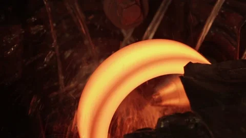 Rolling Metal Stock Footage 133174892