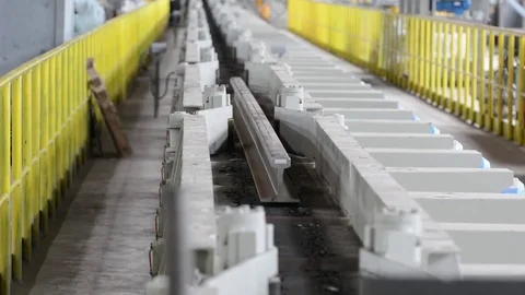 Rolling mill machine for rolling steel sheet. Stock Footage 73312134