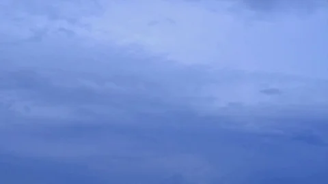 Rolling moving cloud on blue sky Stock Footage 81262148