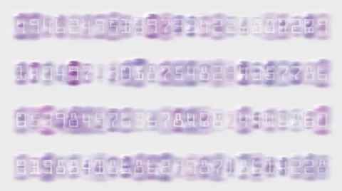 Rolling number in computer screen,business,finance,password.chip,CPU,intelligent 库存影片 946761