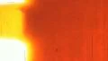 ROLLING ORANGE Burnt Grunge Sprocket Holes Vintage Film Leader Texture Loop 5803 HD Footage