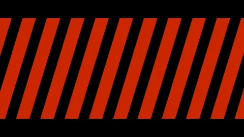Rolling orange warning tape orange stripes on black background Warning tape  Stock Footage 242513801