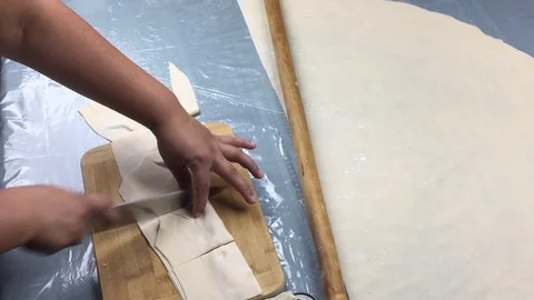 Rolling Out Dough 15 Stock Footage 93462950