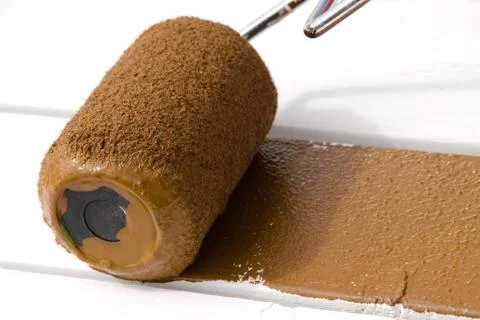 Rolling paint Stock Photos