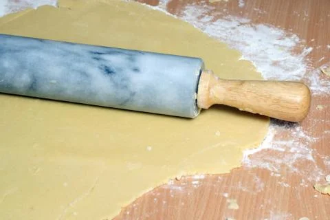 Rolling pastry 库存照片