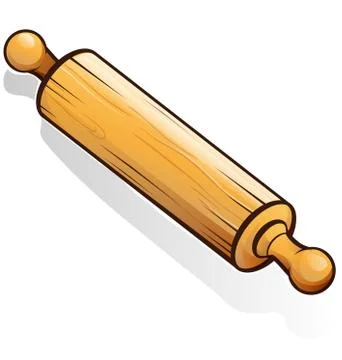 Rolling pin cartoon イラスト素材