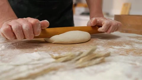 Rolling Pin For Dough Cook Видео 273501074