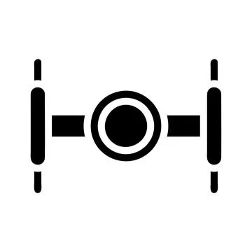 Rolling pin icon. Concept of cooking, baking, and kitchen utensils. Stock Illustration