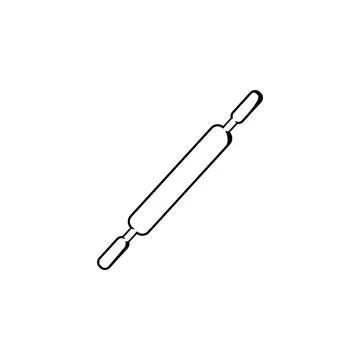 Rolling pin icon. Element of bakery icon. Premium quality graphic design. Signs Stock-Illustration