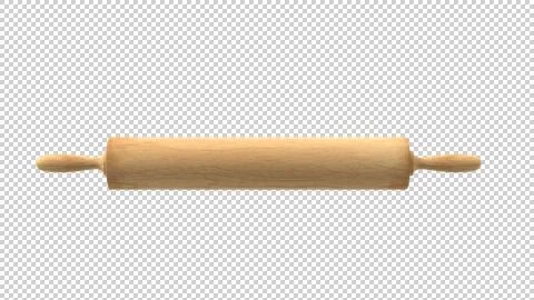 Rolling pin Stock Illustration