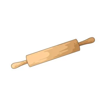 Rolling pin illustration 스톡 일러스트