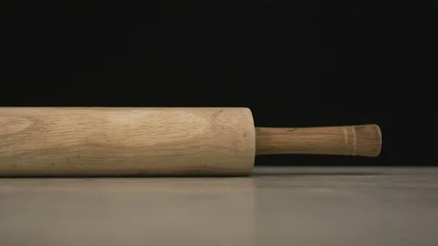Rolling pin transition Stock Footage 99702254