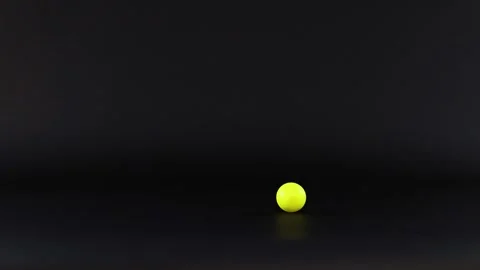 Rolling Ping Pong Ball Movement Stock Footage 308994810