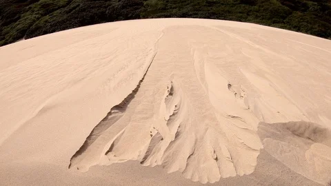 Rolling sand dune, wandering sand dune Stock Footage 118227467
