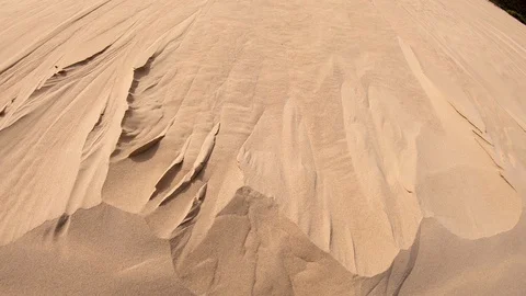 Rolling sand dune, wandering sand dune Stock Footage 118227534