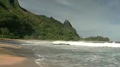 Rolling sea waves Stock Footage 235135752