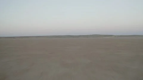 Rolling shot of salt pan Video stock 147842635