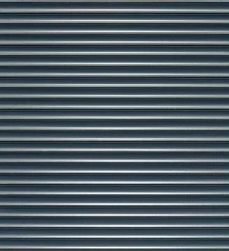 Rolling shutter door Foto stock