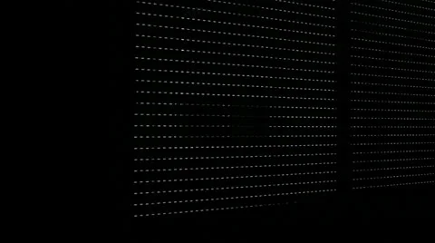 A rolling shutter of a prefabricated building rolling up 스톡 동영상 23542577