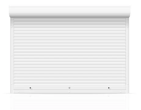 Rolling shutters vector illustration Stock Illustration