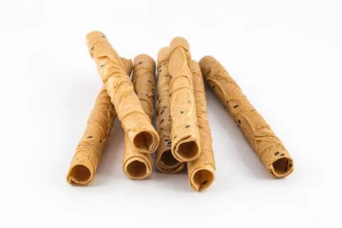 Rolling snack in Thai style Stock Photos