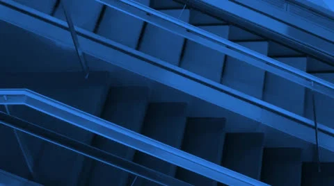 Rolling Stairs Video stock 25822877