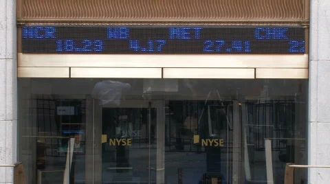 Rolling Stock Ticker 스톡 동영상 269634