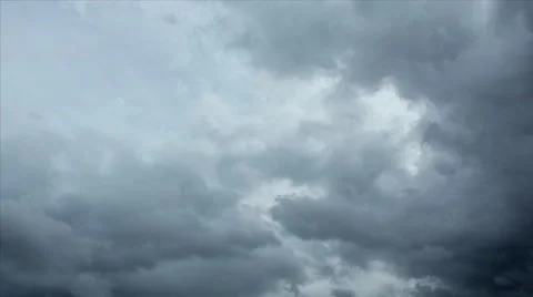 Rolling Storm Clouds in Dark Sky. 스톡 동영상 55750049