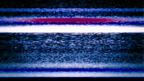 Rolling Television Static Malfunction Stock Footage 102982366