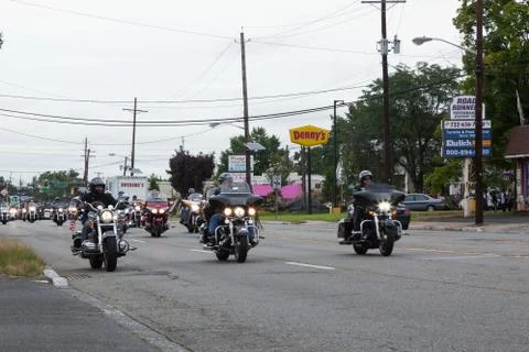 Rolling Thunder Motorcycle Ride 2018 Stock Photos