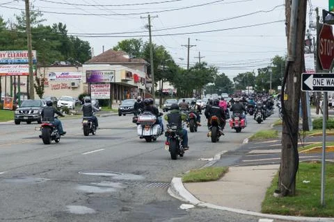 Rolling Thunder Motorcycle Ride 2018 Stock Photos
