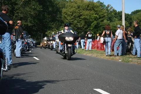 Rolling Thunder Ride For Freedom Foto stock