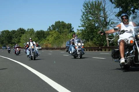 Rolling Thunder Ride For Freedom Stock Photos