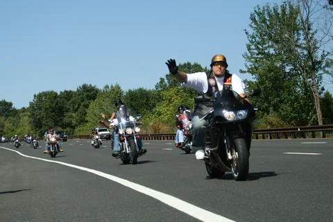 Rolling Thunder Ride For Freedom Foto stock