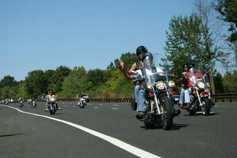 Rolling Thunder Ride For Freedom Stock Photos