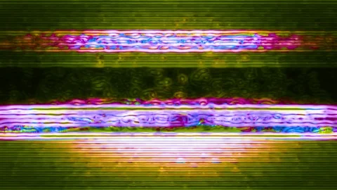 Rolling TV Malfunction Stock Footage 93165288