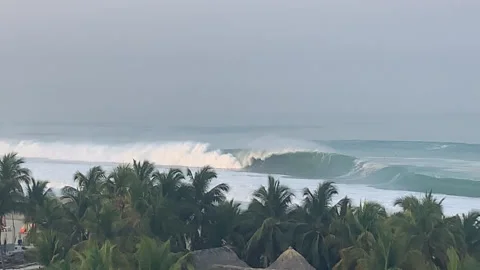 Rolling Wave 03 Stock Footage 175444023