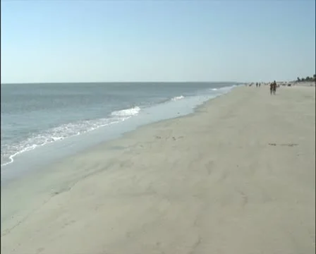 Rolling Waves on the Beach - PAL Stock Footage 12270927