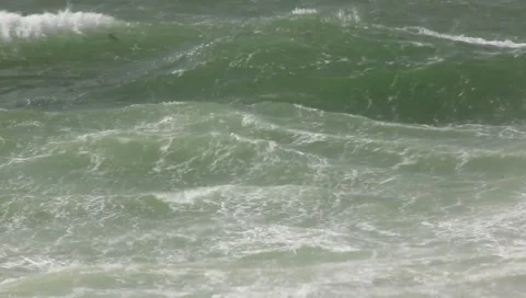 Rolling waves Stock Footage 1139400