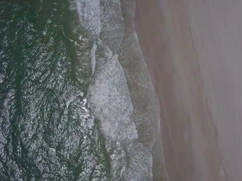 Rolling waves Stock Footage 77040687